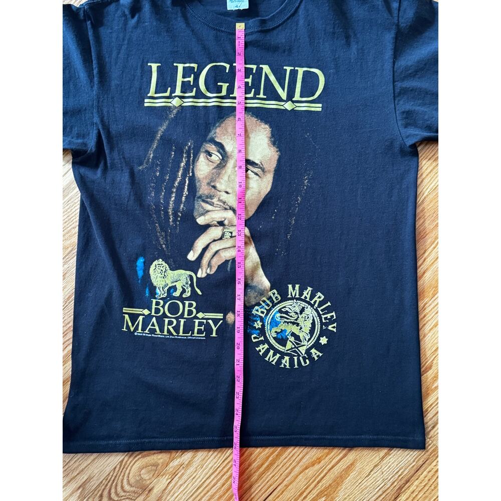 Vintage 2005 Bob Marley Legend Zion Rootswear Official License Cotton Tee - Picture 7 of 8